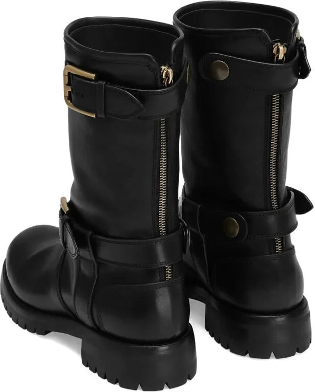 Dolce & Gabbana Biker Shoes - Image 3