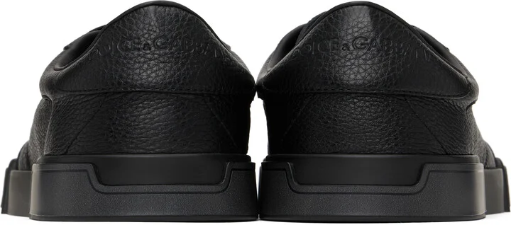 Dolce&Gabbana Black Calfskin Portofino Yacht Sneakers - Image 2