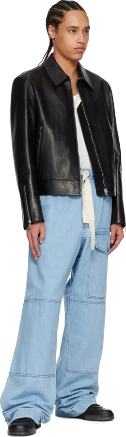 Dolce&Gabbana Black Calfskin Portofino Yacht Sneakers - Image 5