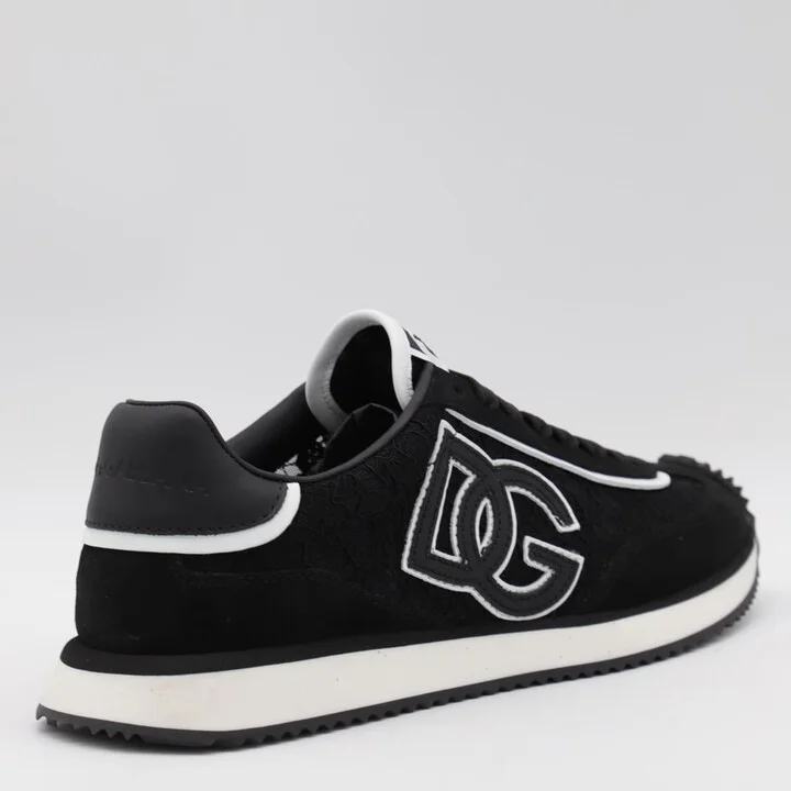 Dolce & Gabbana Black Dg Cushion Sneakers - Image 2