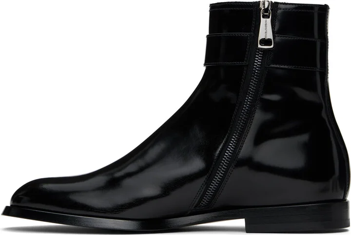 Dolce&Gabbana Black Giotto Boots - Image 3