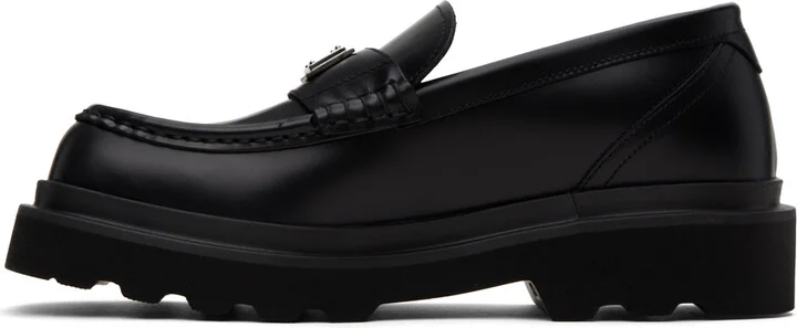 Dolce&Gabbana Black Hardware Loafers - Image 3