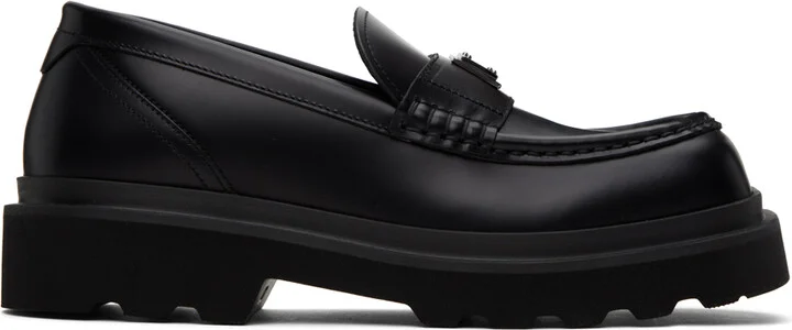Dolce&Gabbana Black Hardware Loafers