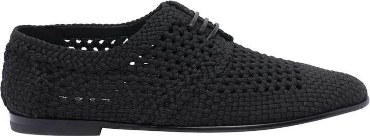 Dolce & Gabbana Black Lace Up Shoes - Image 8