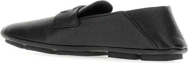 Dolce & Gabbana Black Leather Loafers - Image 5