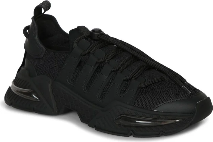 Dolce & Gabbana Black Nylon Blend Sneakers - Image 2