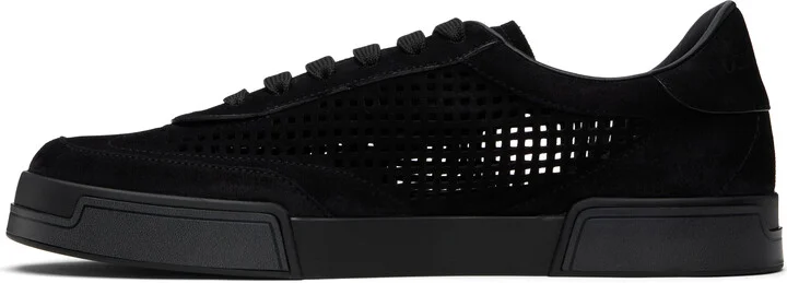 Dolce&Gabbana Black Suede Portofino Yacht Sneakers - Image 3