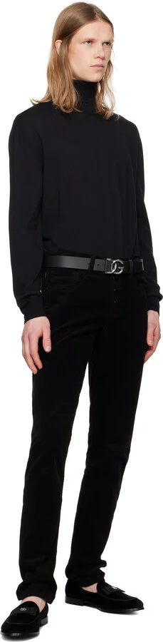 Dolce&Gabbana Black Vivaldi Formale Loafers - Image 5