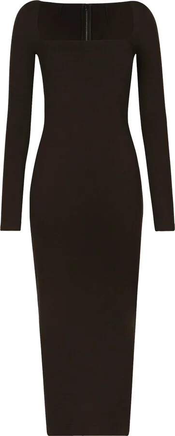 Dolce & Gabbana Bodycon Midi Dress