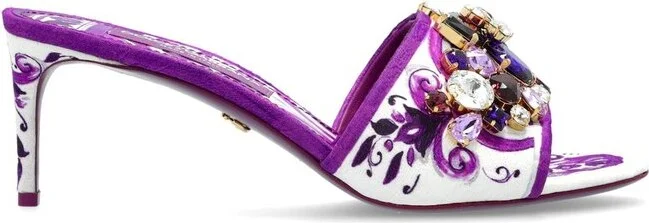 Dolce & Gabbana Brocade Mules