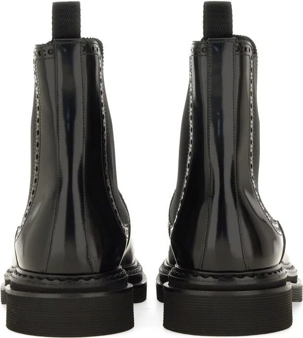 Dolce & Gabbana Brushed Leather Boot - Image 3