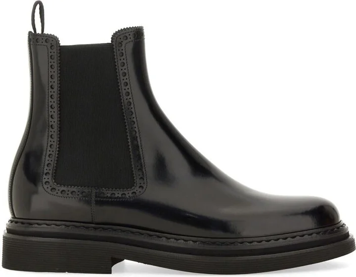 Dolce & Gabbana Brushed Leather Boot