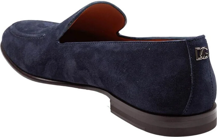 Dolce & Gabbana Calfskin Crust Moccasin - Image 4