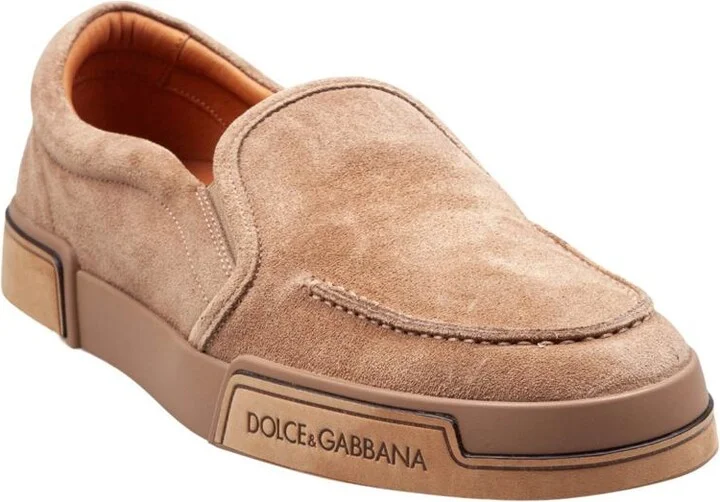 Dolce & Gabbana Calfskin Crust Moccasin - Image 2
