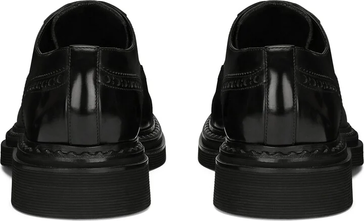 Dolce & Gabbana Calfskin Derby Shoes - Image 4