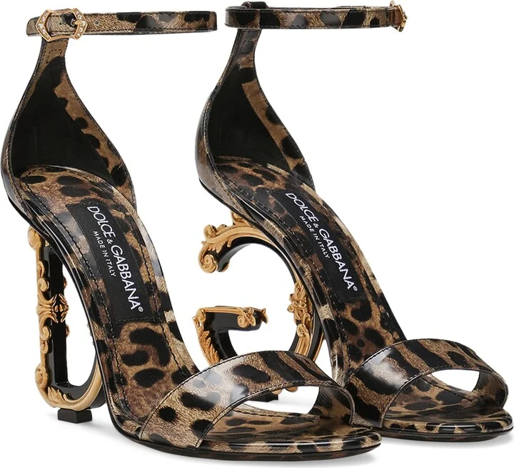 Dolce & Gabbana Calfskin Dg Sandals 105 - Image 3
