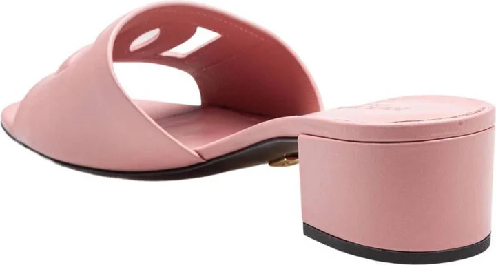 Dolce & Gabbana Calfskin Mule With Dg Logo - Image 4
