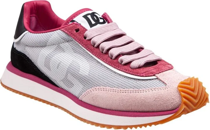 Dolce & Gabbana Canvas And Suede Sneakers - Image 4