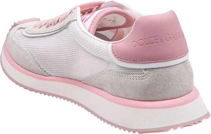 Dolce & Gabbana Canvas And Suede Sneakers - Image 3