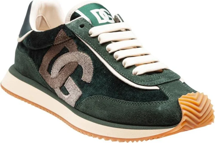 Dolce & Gabbana Canvas And Suede Sneakers - Image 2