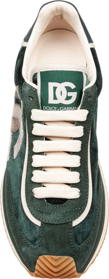 Dolce & Gabbana Canvas And Suede Sneakers - Image 3