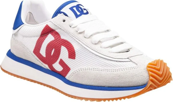 Dolce & Gabbana Canvas And Suede Sneakers - Image 2