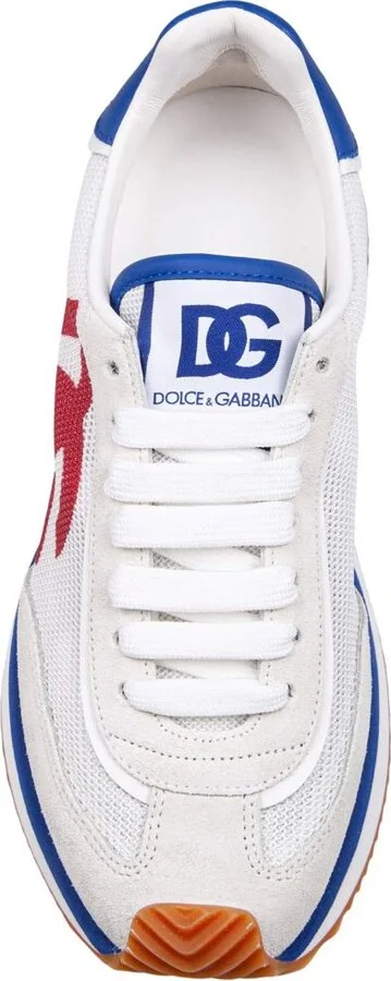 Dolce & Gabbana Canvas And Suede Sneakers - Image 3