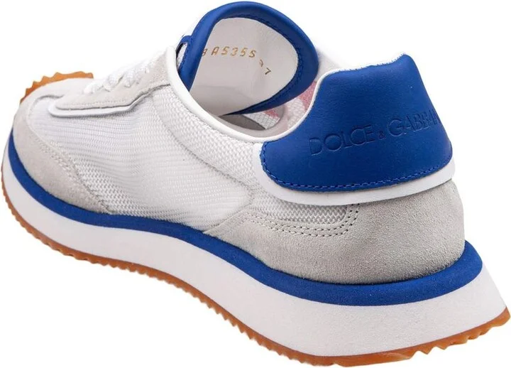 Dolce & Gabbana Canvas And Suede Sneakers - Image 4