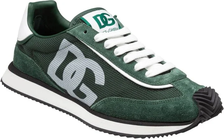 Dolce & Gabbana Canvas And Suede Sneakers - Image 2