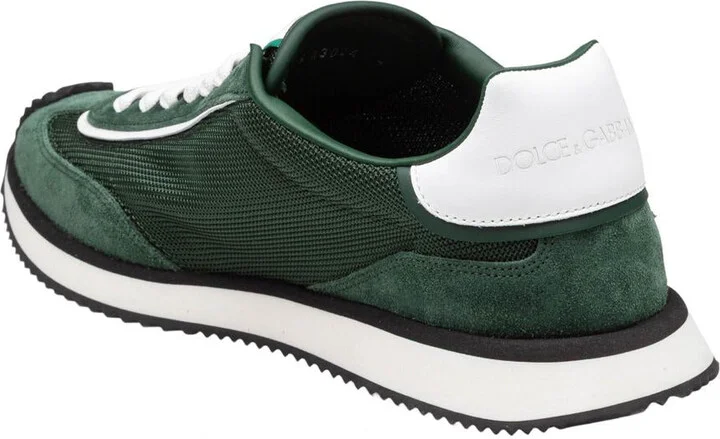 Dolce & Gabbana Canvas And Suede Sneakers - Image 4