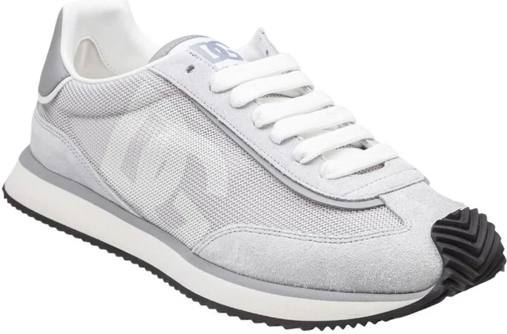 Dolce & Gabbana Canvas And Suede Sneakers - Image 2