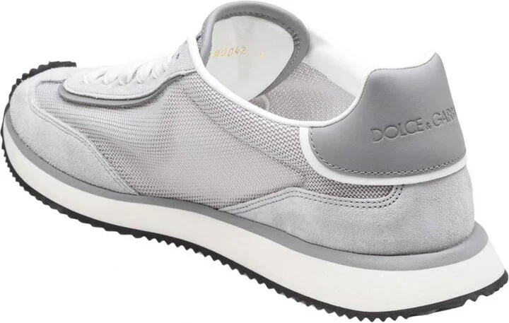 Dolce & Gabbana Canvas And Suede Sneakers - Image 4