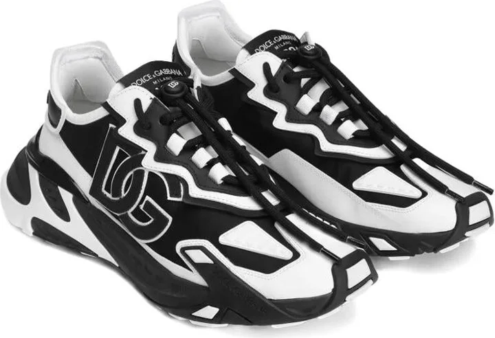 Dolce & Gabbana Chunky Sneakers With Embroidered Logo - Image 2