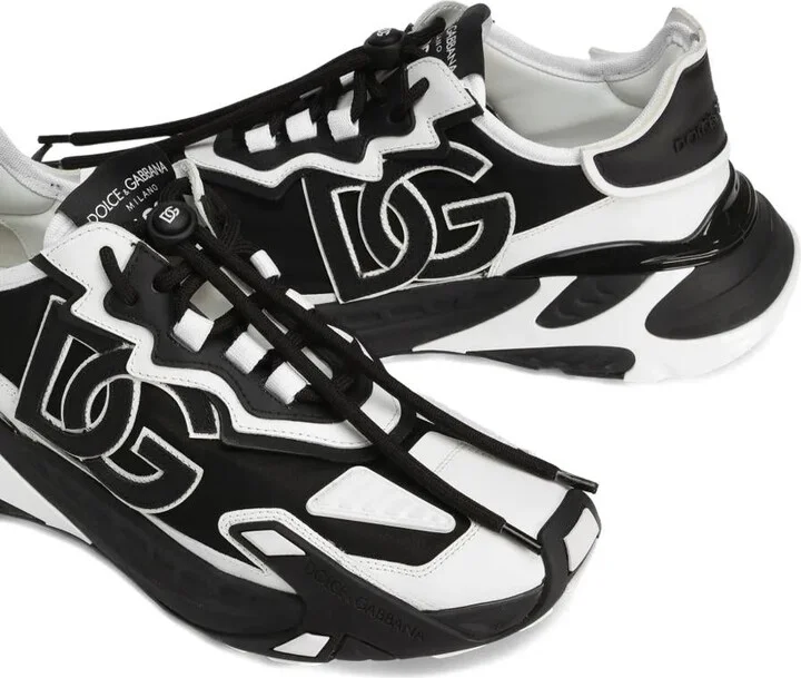 Dolce & Gabbana Chunky Sneakers With Embroidered Logo - Image 4