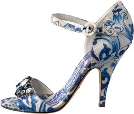 Blue, White