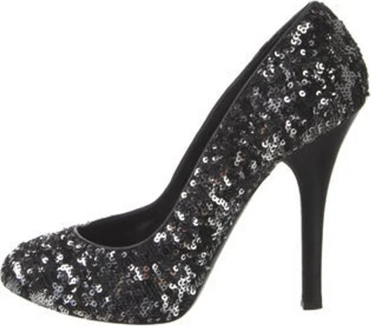 Black, Pattern Prints, Silver