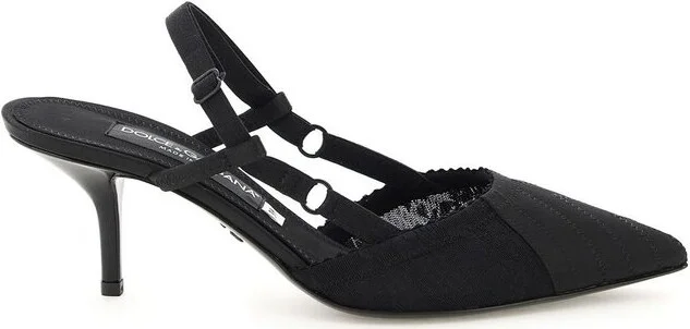 Dolce & Gabbana Corset-Style Slingback Pumps