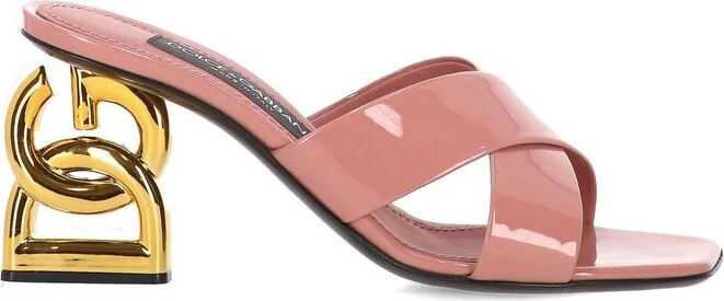 Dolce & Gabbana Crossover Strap Mules