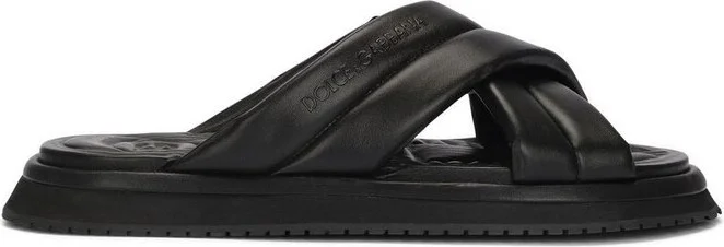 Dolce & Gabbana Crossover Strap Sandals