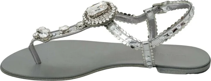 Dolce & Gabbana Crystal Flip Flop - Image 2