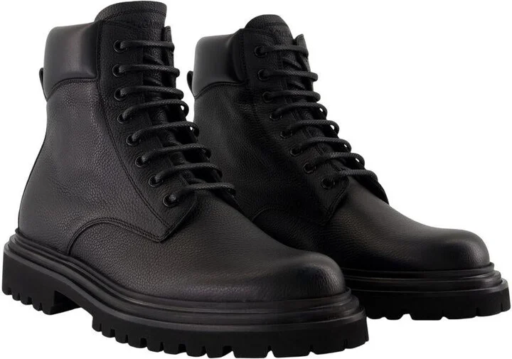 Dolce & Gabbana Day Classic Hammer Ankle Boots - Image 2