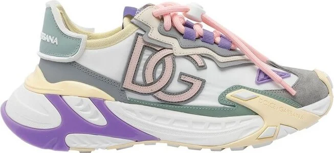 Dolce & Gabbana Day Faster DG Logo Patch Sneakers