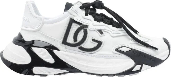Dolce & Gabbana Day Faster DG Logo Patch Sneakers