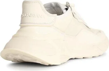 Dolce & Gabbana 'Daymaster' White Leather Blend Sneakers - Image 3