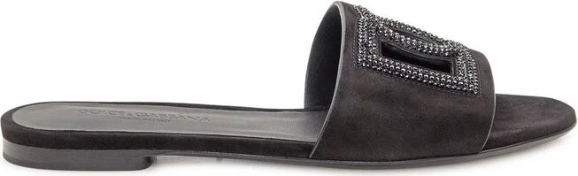 Dolce & Gabbana DG Embellished Slippers