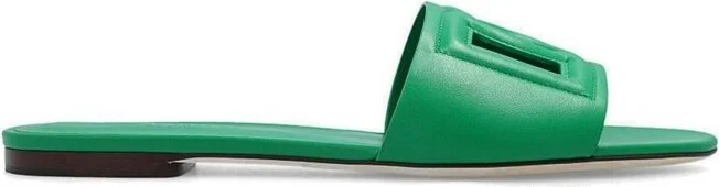 Dolce & Gabbana DG Embossed Cut-Out Slides