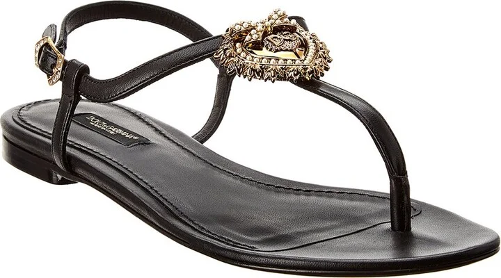 Dolce & Gabbana Dg Leather Sandal