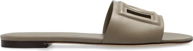 Dolce & Gabbana DG Logo Cut Out Slides