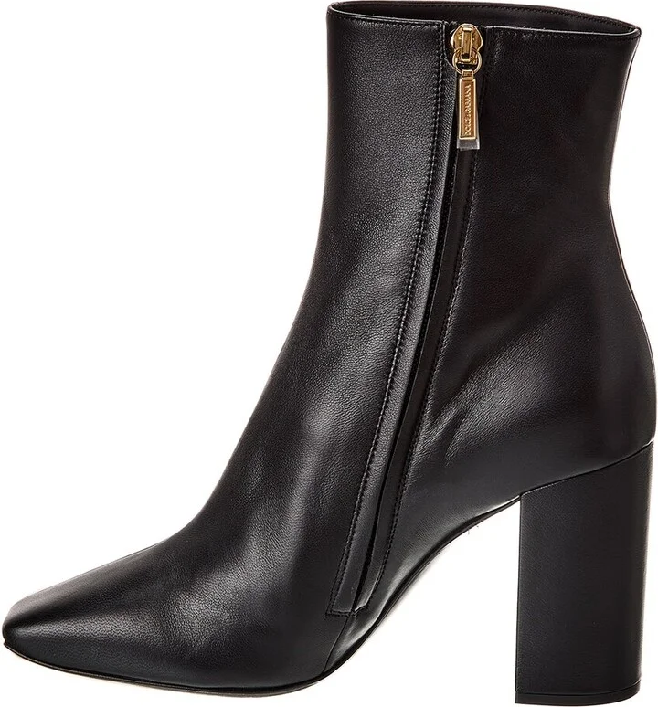 Dolce & Gabbana Dg Logo Leather Bootie - Image 2