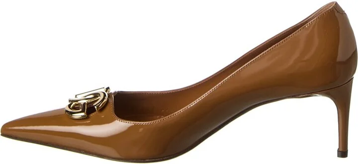 Dolce & Gabbana Dg Logo Leather Pump - Image 2